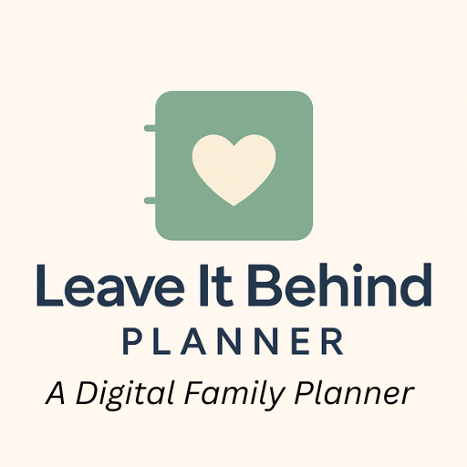 Leave It Behind™ Planner – A Digital Family Emergency Planner (Fillable PDF)